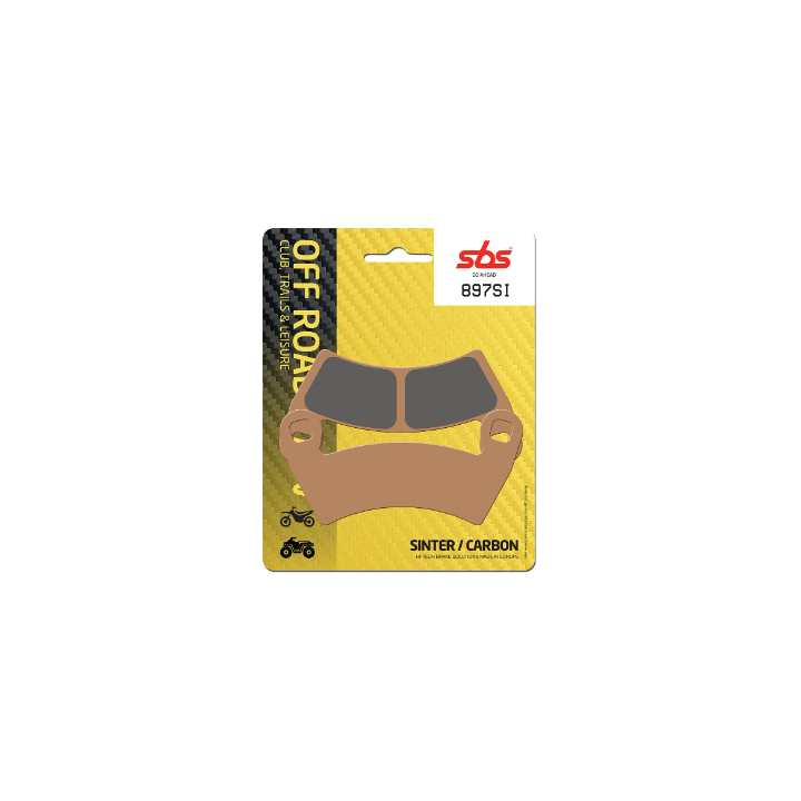 PLAQUETTES DE FREIN AVANT SBS SSV POLARIS RZR 900 XP XP4