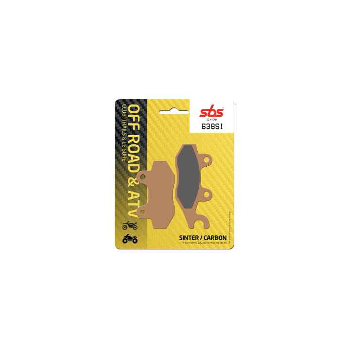 PLAQUETTES DE FREINS SBS YAMAHA 700 RHINO AVANT OU ARRIERE GAUCHE 2008-2014