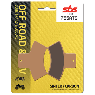 PLAQUETTES DE FREIN ARRIERE SBS POLARIS SPORTSMAN 400 2001-02
