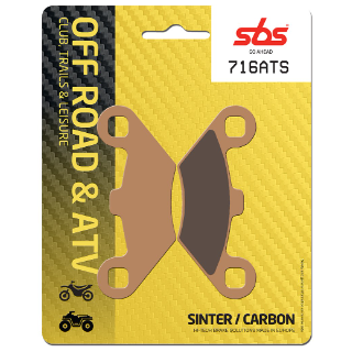 PLAQUETTES DE FREIN AVANT OU ARRIERE SBS POLARIS OUTLAW 500 2006-09