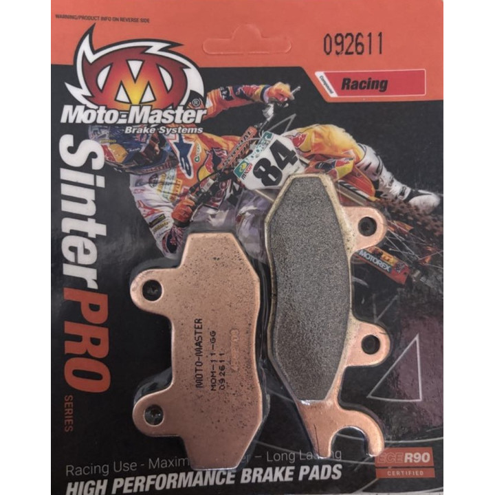 PLAQUETTES DE FREIN MOTO MASTER SUZUKI LTR 450 AVANT DROIT