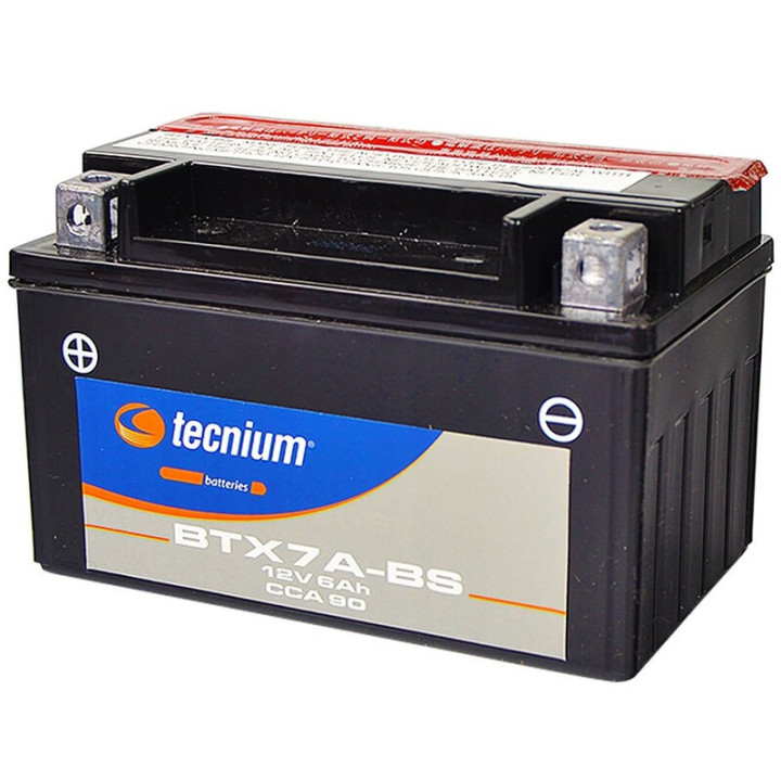 Batterie Tecnium BTX7A-BS pour Suzuki LTZ 90 | MX-Quad