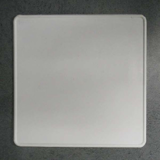 PLAQUE NUMERO PLASTIQUE BLANCHE