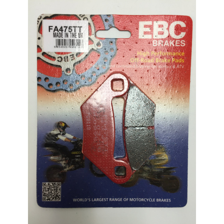 PLAQUETTES DE FREIN EBC FIBRE DE CARBONE POLARIS SCRAMBLER 850 1000
