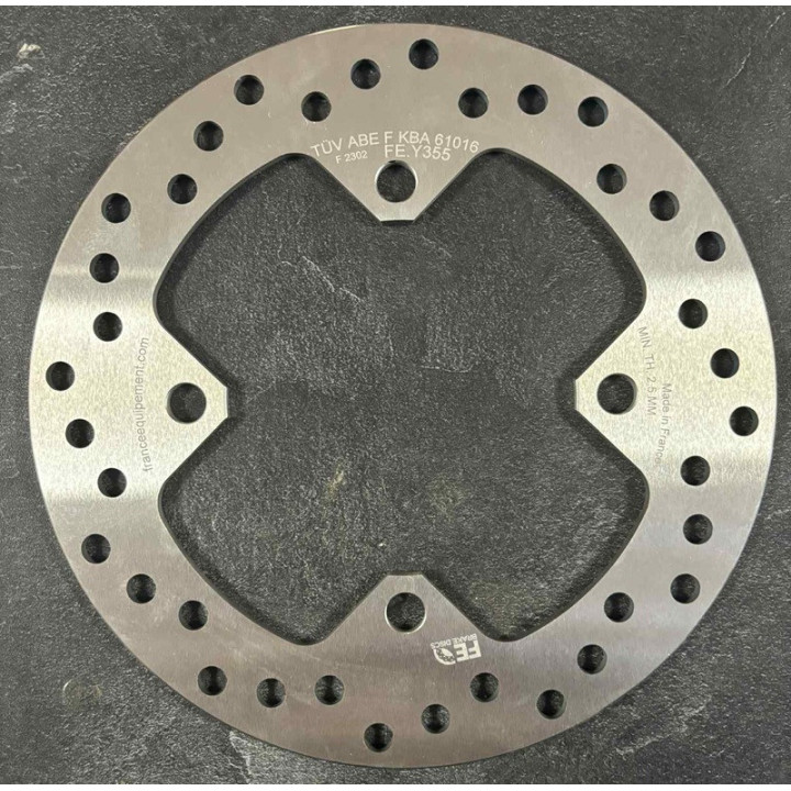 DISQUE DE FREIN ROND ARRIERE FE YAMAHA GRIZZLY 700 07/17