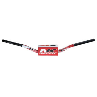 GUIDON QUAD NEKEN ROUGE BLANC K-BAR 28.6mm