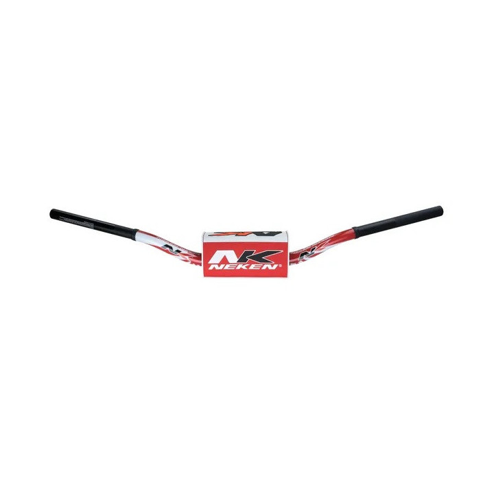 GUIDON QUAD NEKEN ROUGE BLANC K-BAR 28.6mm