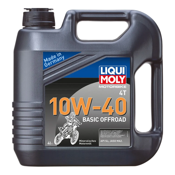 HUILE MOTEUR 4T 10W-40 BASIC OFFROAD 4L LIQUI MOLY