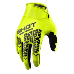 GANTS VISION TECH JAUNE NOIR