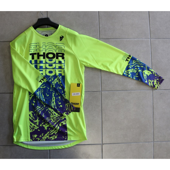 MAILLOT QUAD THOR JAUNE TAILLE S HOMME