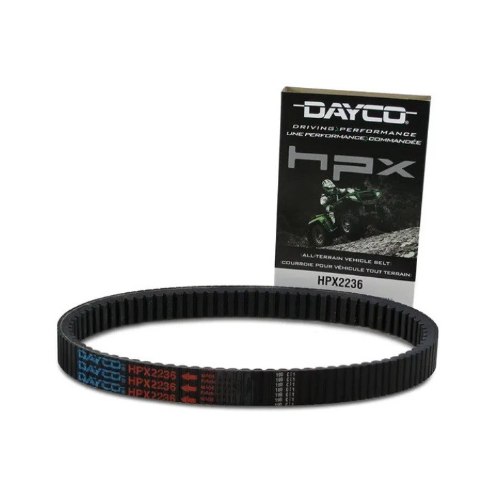 COURROIE HIGH PERFORMANCE DAYCO HPX CAN AM OUTLANDER 400 500 570 650 800 RENEGADE 500 570 800 COMMANDER 1000
