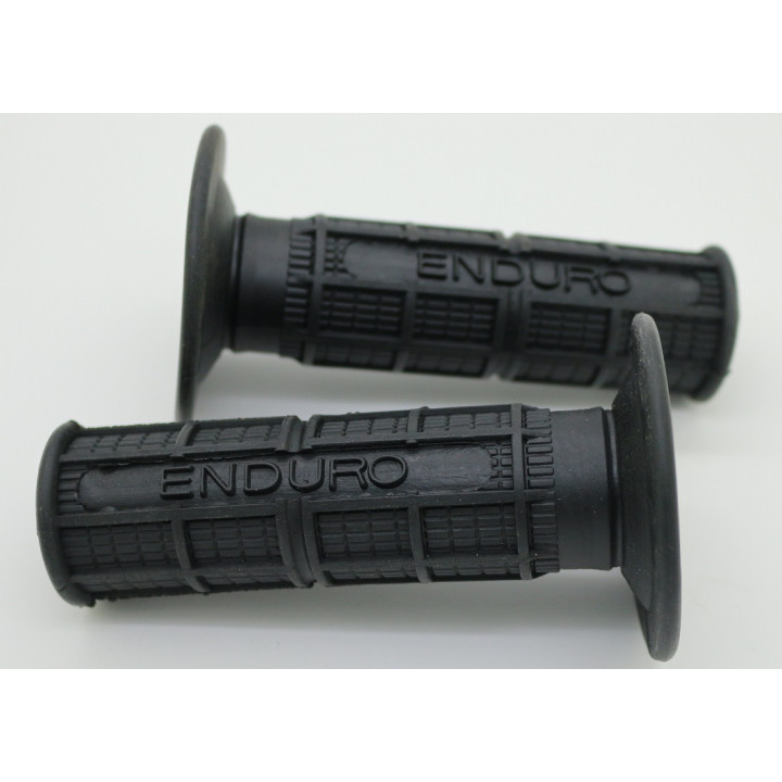 POIGNEES CAOUTCHOUC DE GAZ ENDURO NOIR
