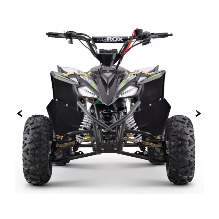 Quad 125cc enfant KEROX Speeddog VERT-JAUNE