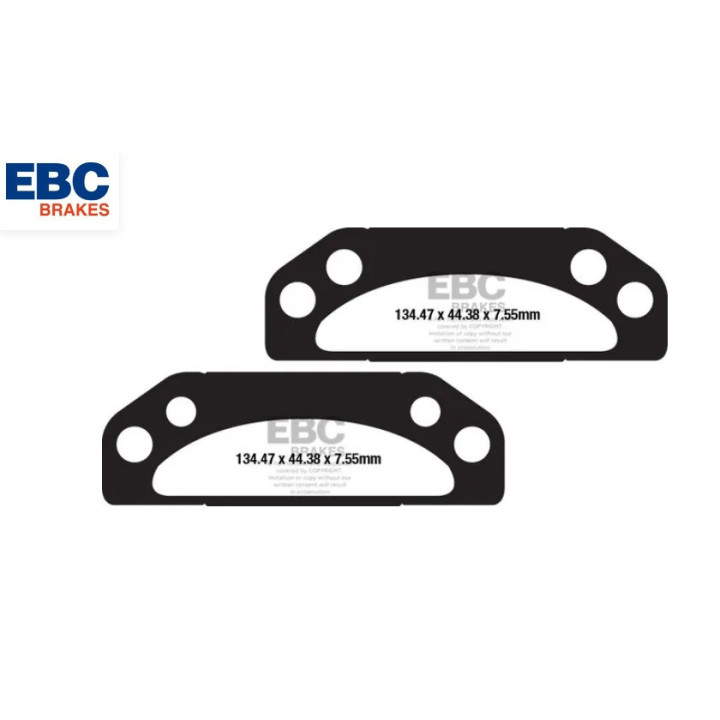 PLAQUETTES DE FREIN PARKING EBC BRAKES POLARIS RANGER RZR 170 570 800 900 1000