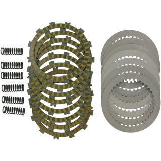 KIT EMBRAYAGE HINSON SUZUKI LTR 450 DISQUES LISSES GARNIS ET RESSORT