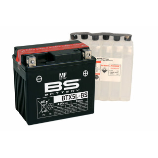 Batterie BS YTX5L-BS 12V 4Ah | MX-Quad
