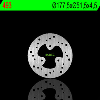 Disque frein arrière NG Scrambler 400 96-01 | MX-Quad