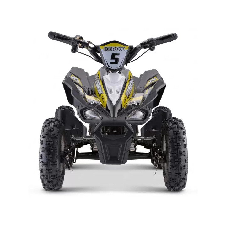 QUAD ENFANT ELECTRIQUE KEROX 1000W E-REX JAUNE
