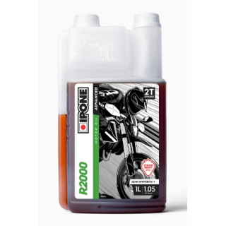 HUILE MOTEUR 2T IPONE R2000 FRAISE - 1L