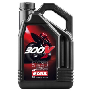 HUILE MOTEUR 4T MOTUL 300V 5W40 - 4L