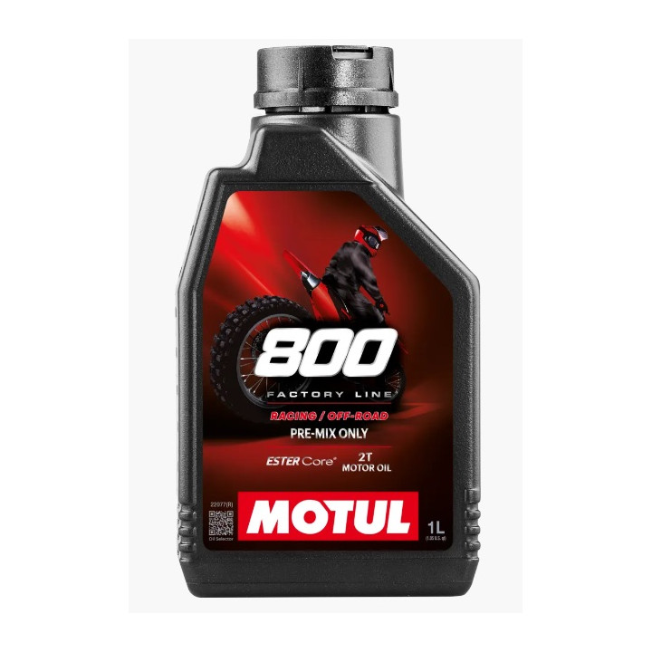 HUILE MOTEUR 2T MOTUL 800 - 1L