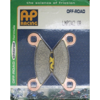 PLAQUETTES DE FREIN AVANT SCRAMBLER 500 4X4 AP RACING 08/12 LMP242OR