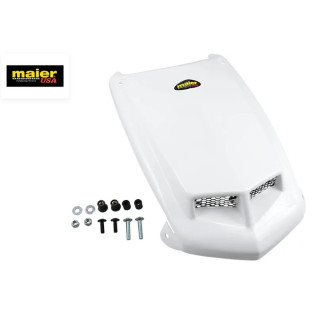 Capot plastique avant blanc Honda TRX 450 | MX-Quad
