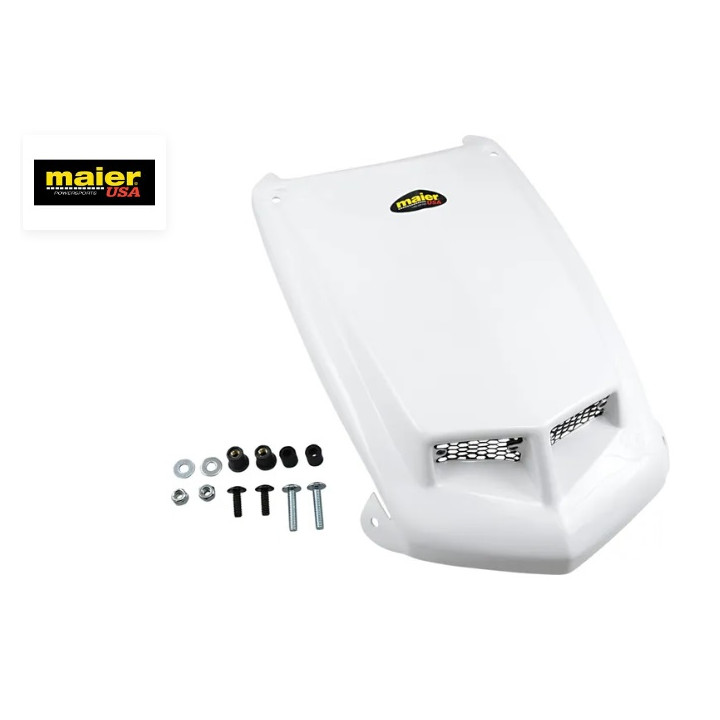 Capot plastique avant blanc Honda TRX 450 | MX-Quad