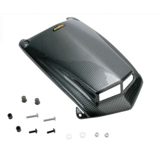 Capot MAIER plastique noir carbone avec ouvertures de ventilation Honda TRX 450