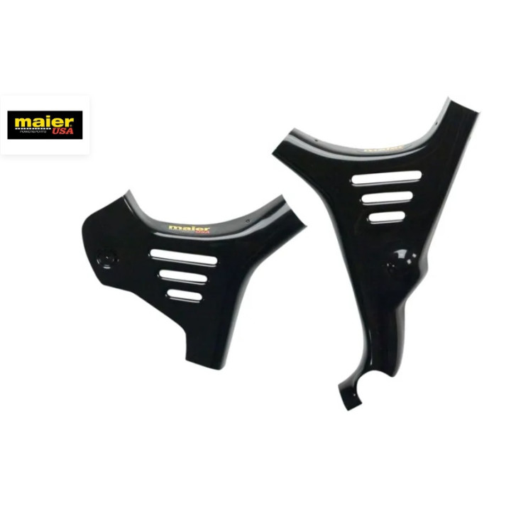 Protections de cadre plastique Maier noire Honda TRX 450