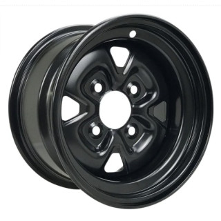 Jante noire en acier Moose 12x7 4x110 5+2 YAMAHA