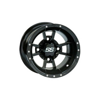Jante avant aluminium noire ITP 10x5 4x156 Yamaha | MX-Quad