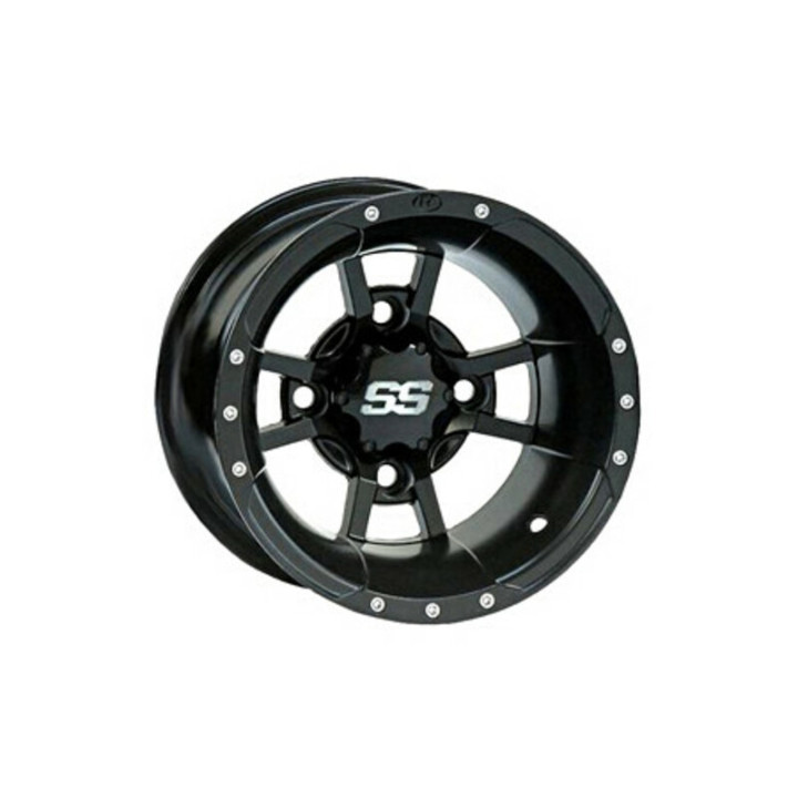 Jante avant aluminium noire ITP 10x5 4x156 Yamaha | MX-Quad