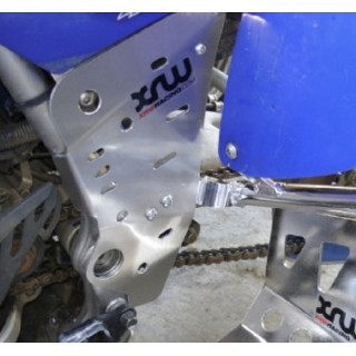 Protections latérales cadre alu noir YFZR 450 | MX-Quad