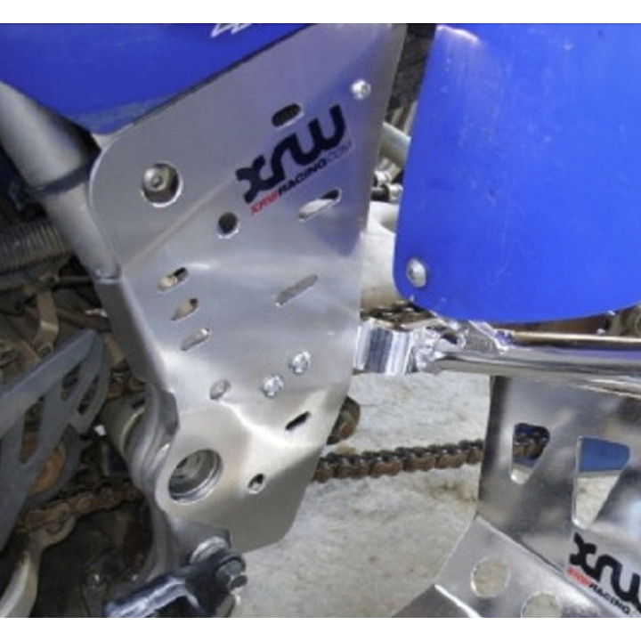 Protections latérales cadre alu noir YFZR 450 | MX-Quad