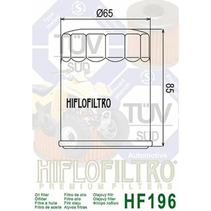 Filtre à huile Sportsman 700 02-04 | MX-Quad