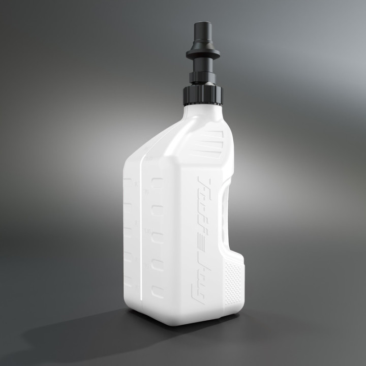 Jerrican essence TUFF JUG 10L blanc | MX-Quad