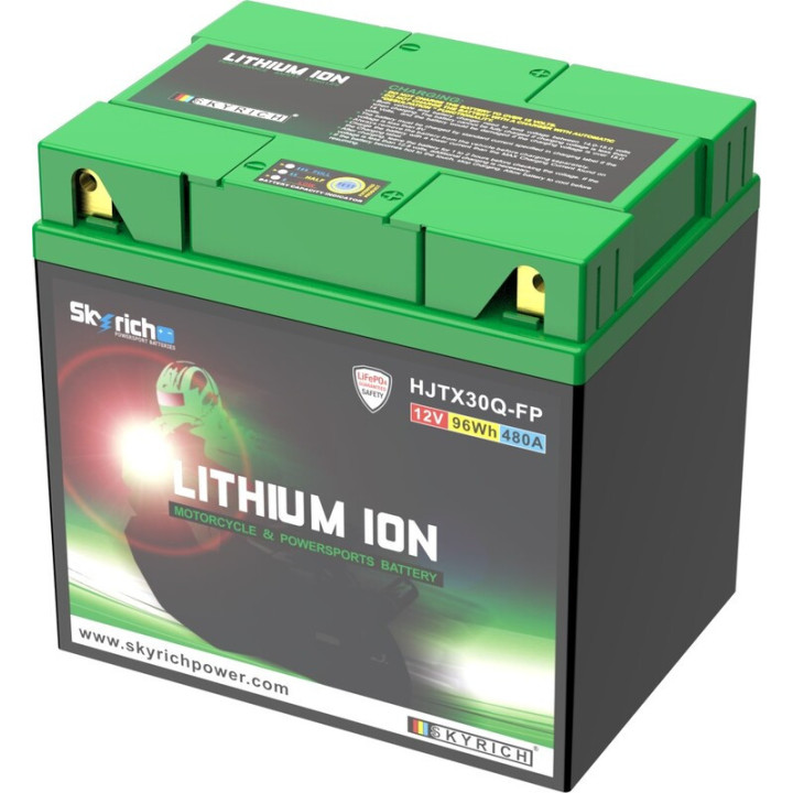 BATTERIE SKYRICH LITHIUM-ION LTX30LHQ 12V 8Ah POLARIS RZR 800-800S 900-900XP 1000-1000 XP
