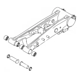 Bras oscillant Suzuki LTR 450 origine 2006-2012 | MX-Quad