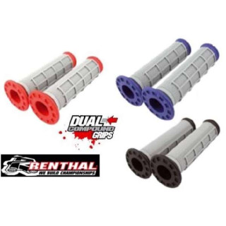POIGNEES RENTHAL DUAL COMPOUND  ( pour poignée gaz )