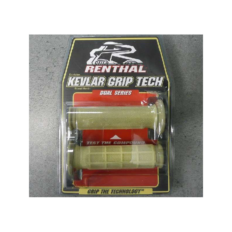 POIGNEES RENTHAL KEVLAR POUR MOTO 22mm+24mm POIGNEES RENTHAL KEVLAR POUR MOTO 22mm+24mm