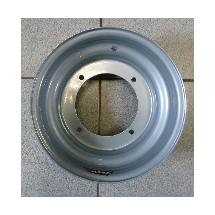 JANTE AVANT ACIER AMS 10X5 4X156 DEPORT 2+3 YAMAHA 250 350 450 660 700