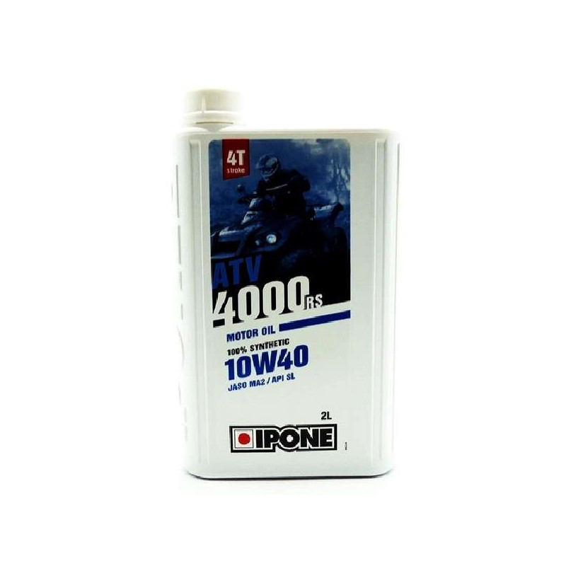 HUILE IPONE ATV 4000 RS SYNTHETIC 10W40 2L