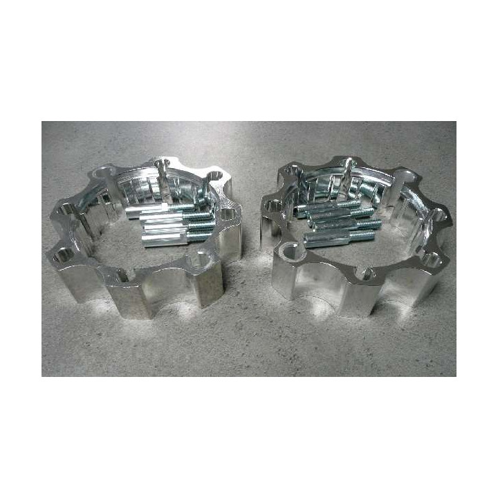 PAIRE D ELARGISSEURS ALU XRW AVANT YAMAHA 200 BLASTER + 45mm