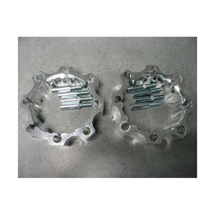 Élargisseurs avant double perçage 4x144/4x156 45mm | MX-Quad