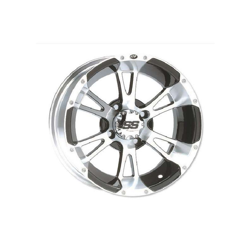 JANTE ARRIERE ALU ITP SS112 ALLOY MACHINED 12x7 2+5 4X110 
