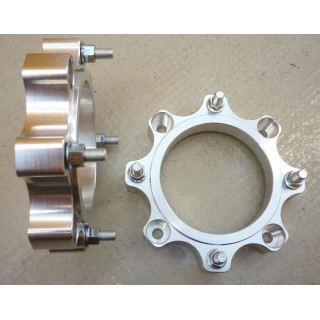 PAIRE D ELARGISSEUR AVANT CAN AM 4X136 ALU ART +30mm