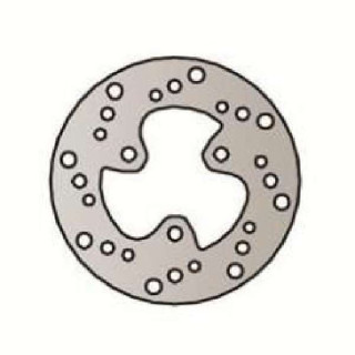 DISQUE DE FREIN ARRIERE NG SCRAMBLER 4X4 500 98/04