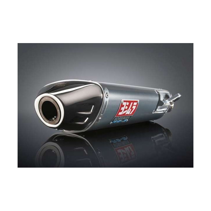 SILENCIEUX YOSHIMURA USA RS5 INOX CASQUETTE ACIER SUZUKI LTR 450 POT D' ECHAPPEMENT