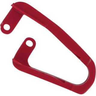 PATIN GUIDE CHAINE BRAS OSCILLANT TRX 450 R ROUGE